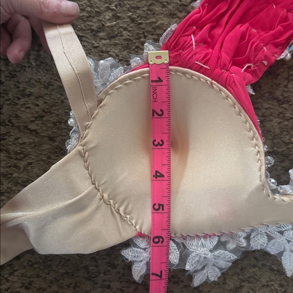 Elegant Pink Belly Dance Costume - Picture 5 of 5